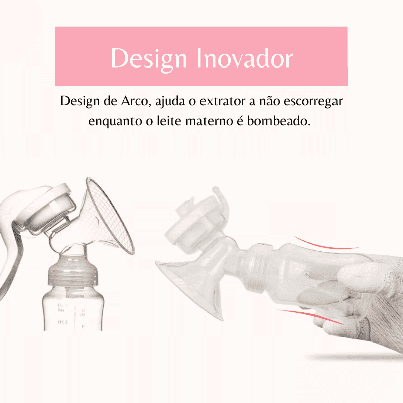 Bomba Manual - extratora de leite - Paradigma Center