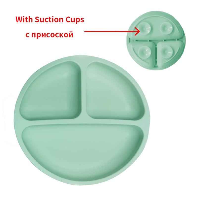 Prato de silicone com divisória - Paradigma Center