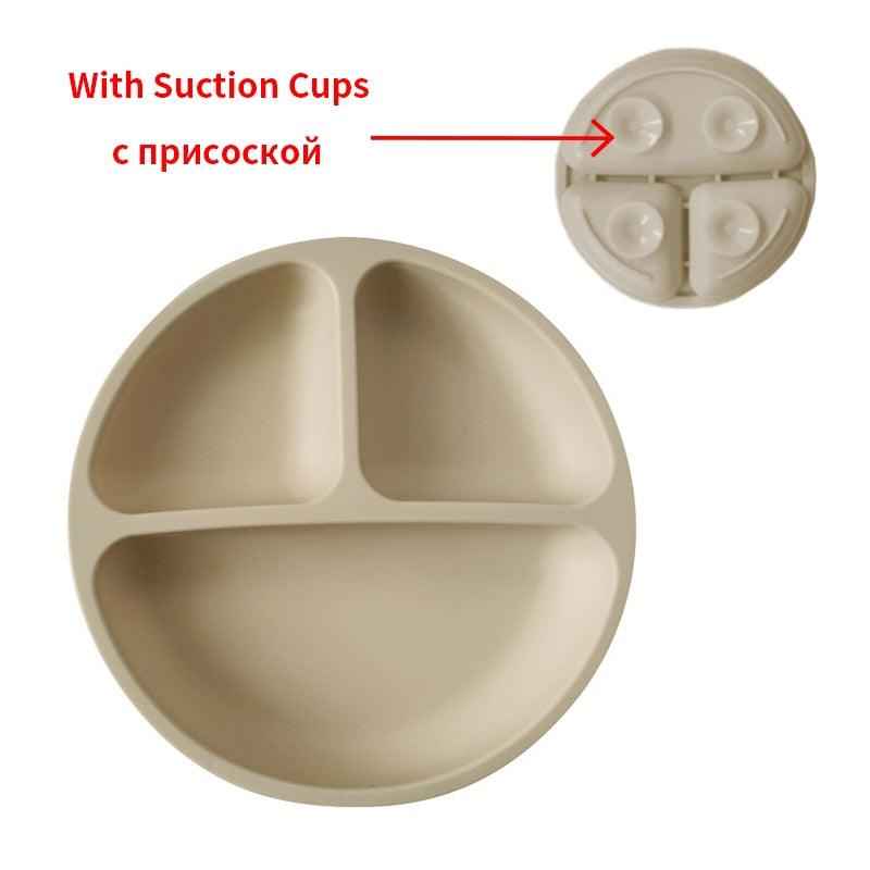 Prato de silicone com divisória - Paradigma Center