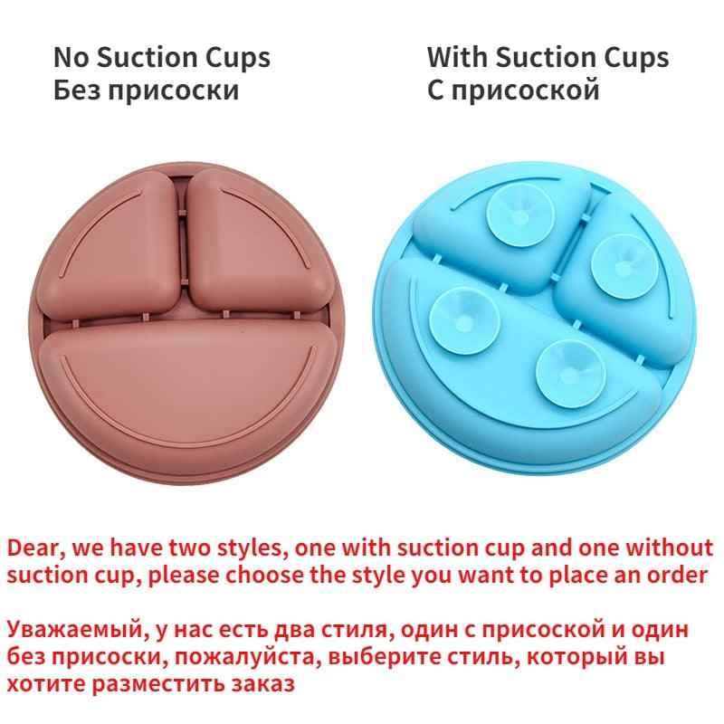 Prato de silicone com divisória - Paradigma Center