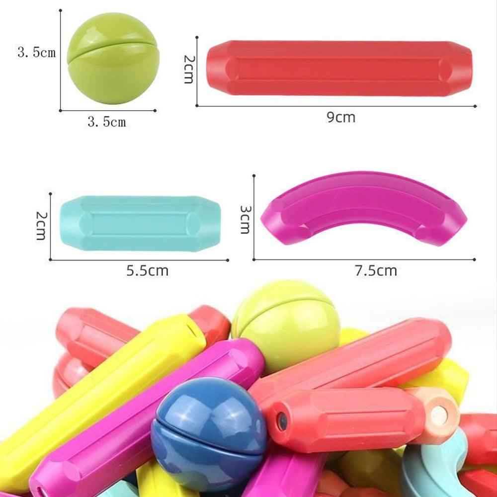 Blocos de Construção Magnéticos - Infantil - Paradigma Center