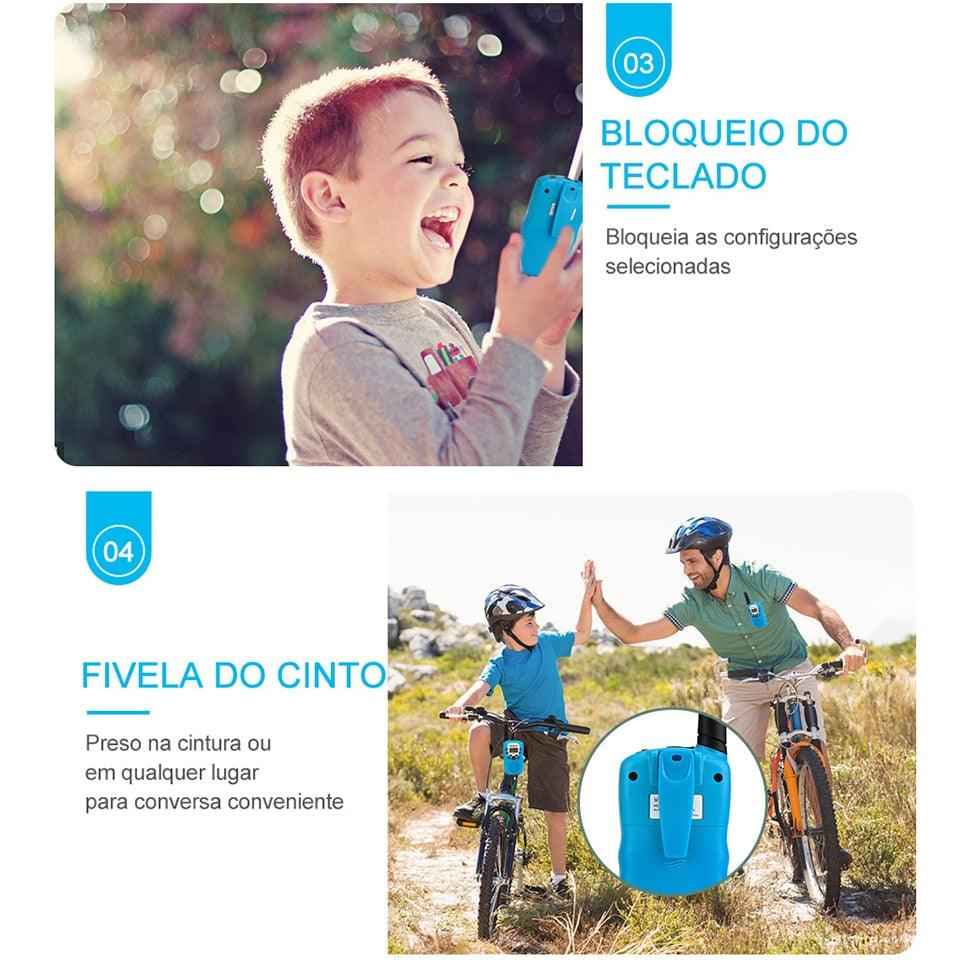 Walkie Talkie Portátil infantil - Paradigma Center