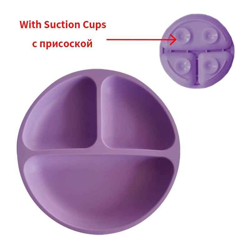 Prato de silicone com divisória - Paradigma Center