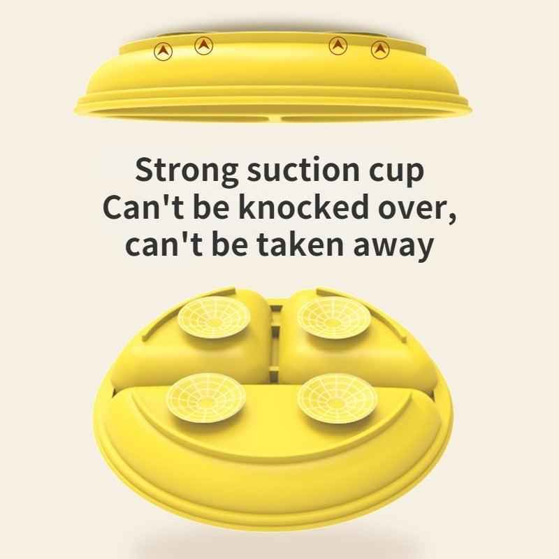 Prato de silicone com divisória - Paradigma Center