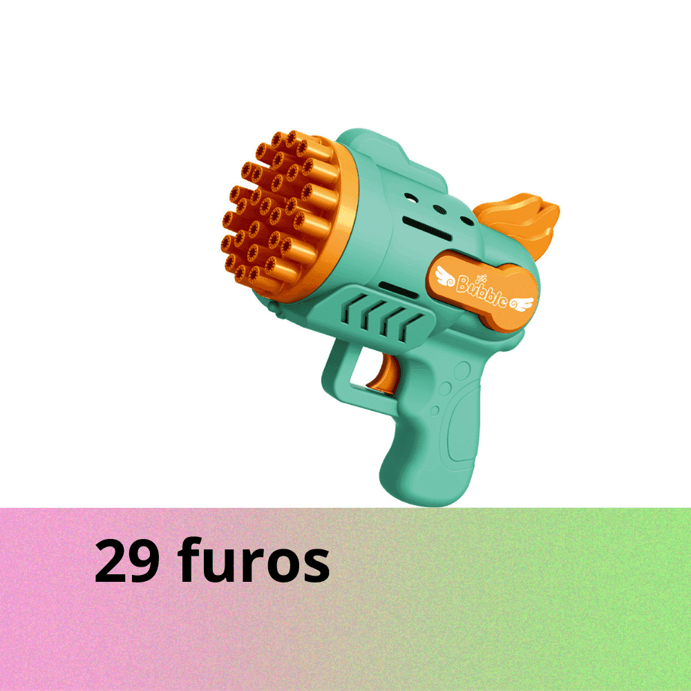 arma de bolhas - infantil