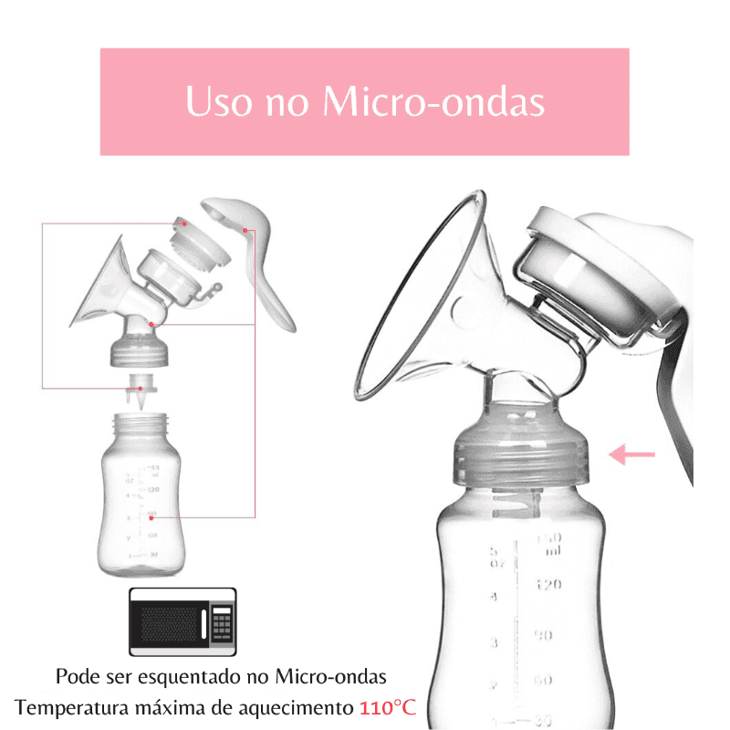 Bomba Manual - extratora de leite - Paradigma Center