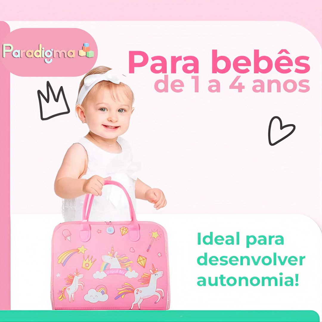 Maleta Montessori Sensorial Educativa Brinquedo Infantil
