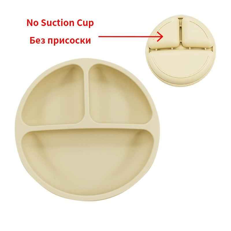 Prato de silicone com divisória - Paradigma Center