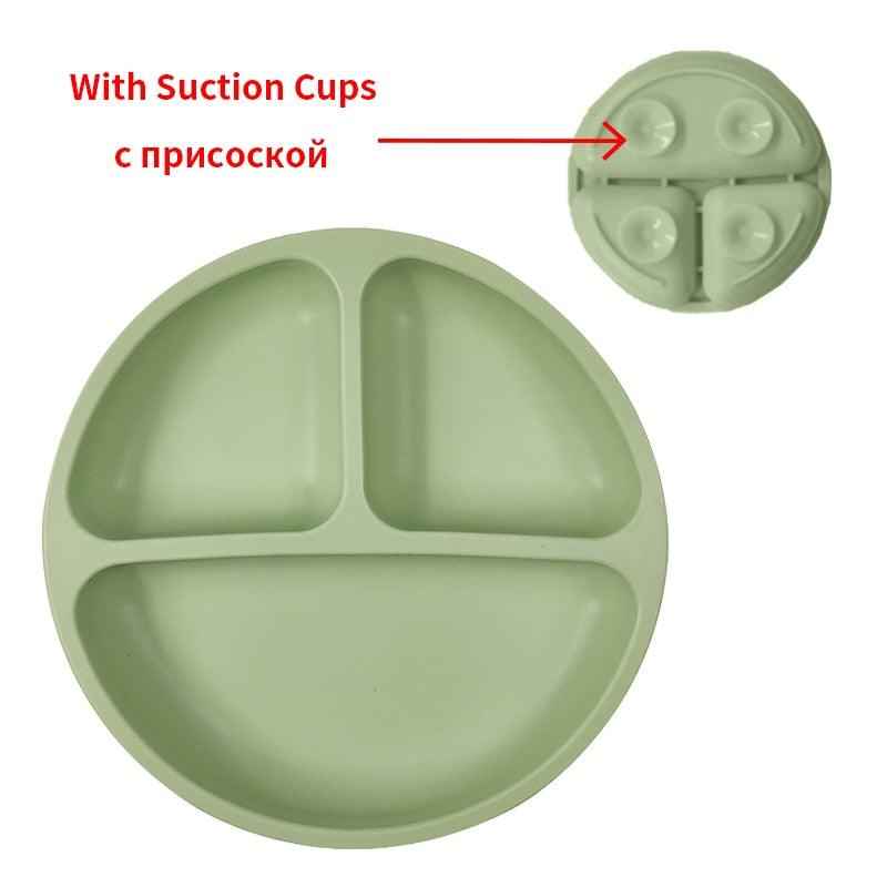 Prato de silicone com divisória - Paradigma Center