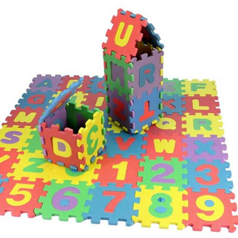 Tapete de EVA com letras - Paradigma Center