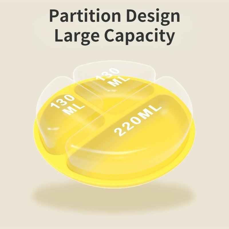 Prato de silicone com divisória - Paradigma Center