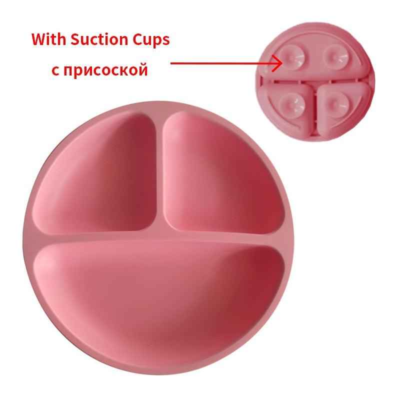 Prato de silicone com divisória - Paradigma Center